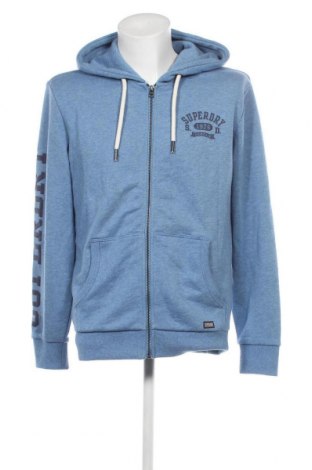 Herren Sweatshirt Superdry, Größe L, Farbe Blau, Preis 54,64 €