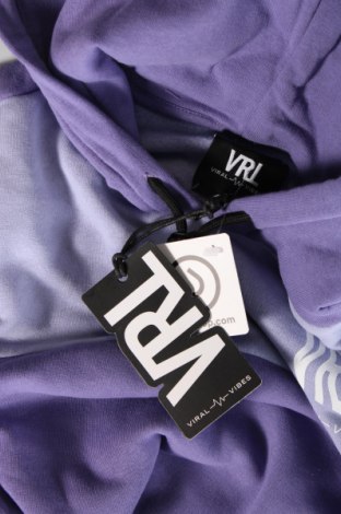 Herren Sweatshirt Viral Vibes, Größe M, Farbe Lila, Preis 12,94 €