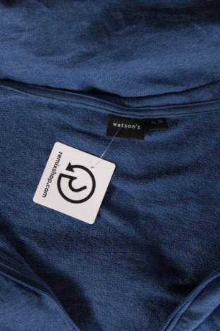Herren Sweatshirt Watson's, Größe XL, Farbe Blau, Preis € 22,82