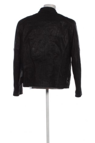 Ανδρικό δερμάτινο μπουφάν, Μέγεθος XL, Χρώμα Μαύρο, Τιμή 51,63 €