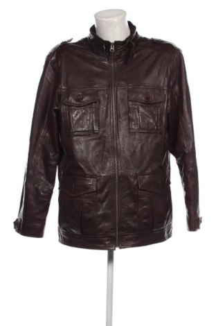 Pánska kožená bunda , Veľkosť XL, Farba Hnedá, Cena  44,29 €