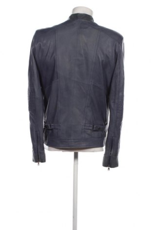 Pánska kožená bunda , Veľkosť S, Farba Modrá, Cena  60,67 €