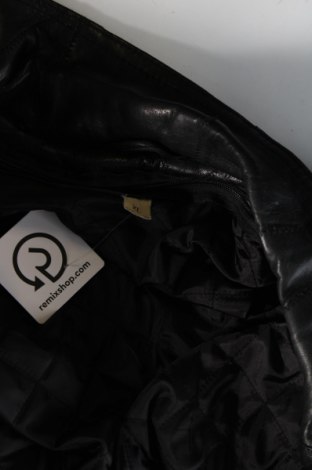 Ανδρικό δερμάτινο μπουφάν, Μέγεθος XL, Χρώμα Μαύρο, Τιμή 35,08 €