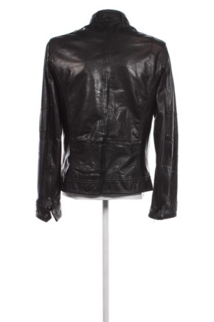Pánska kožená bunda  Bershka, Veľkosť XL, Farba Čierna, Cena  47,32 €