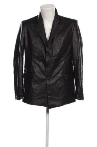 Pánska kožená bunda  Boohoo, Veľkosť L, Farba Čierna, Cena  40,72 €
