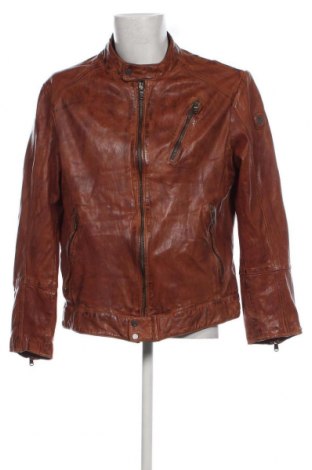 Pánská kožená bunda  Emilio Adani, Velikost XL, Barva Hnědá, Cena  1 824,00 Kč