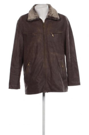 Pánska kožená bunda  Engbers, Veľkosť XL, Farba Hnedá, Cena  96,11 €