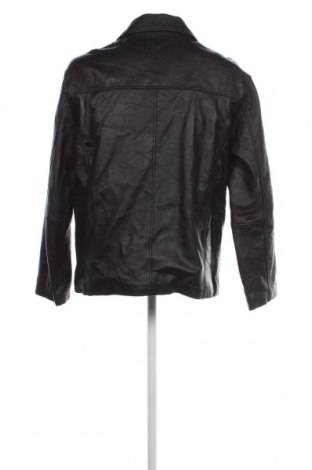 Ανδρικό δερμάτινο μπουφάν George, Μέγεθος M, Χρώμα Μαύρο, Τιμή 56,26 €