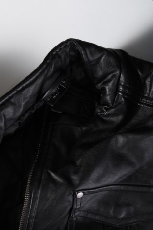 Ανδρικό δερμάτινο μπουφάν Infinity, Μέγεθος L, Χρώμα Μαύρο, Τιμή 23,94 €