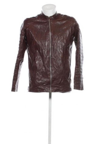 Pánska kožená bunda  Life Style, Veľkosť M, Farba Hnedá, Cena  25,00 €