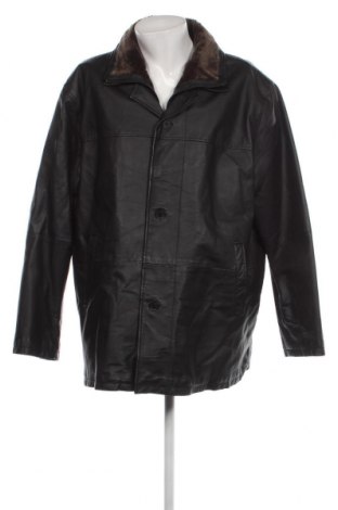 Pánska kožená bunda  Man's World, Veľkosť XXL, Farba Čierna, Cena  45,50 €