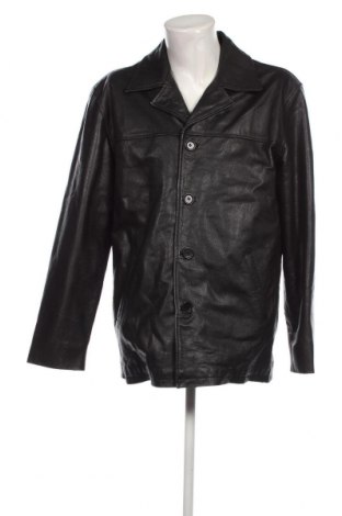 Ανδρικό δερμάτινο μπουφάν SAKI, Μέγεθος XL, Χρώμα Μαύρο, Τιμή 46,88 €