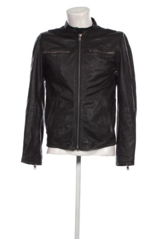 Pánska kožená bunda  Superdry, Veľkosť M, Farba Čierna, Cena  110,57 €