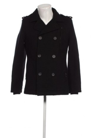 Мъжко палто Clockhouse, Размер S, Цвят Черен, Цена 107,00 лв.