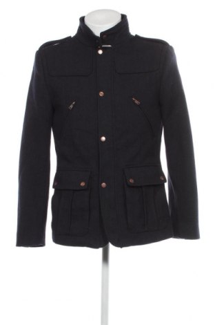 Pánský kabát  H&M, Velikost M, Barva Modrá, Cena  1 024,00 Kč