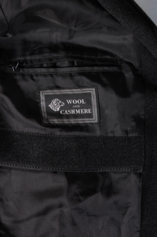 Palton de bărbați Wool & Cashmere, Mărime XL, Culoare Negru, Preț 70,46 Lei
