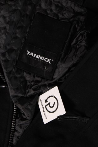 Мъжко палто Yannick, Размер M, Цвят Черен, Цена 29,96 лв.