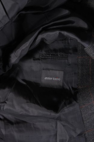 Ανδρικό σακάκι Atelier Torino, Μέγεθος XL, Χρώμα Γκρί, Τιμή 37,05 €