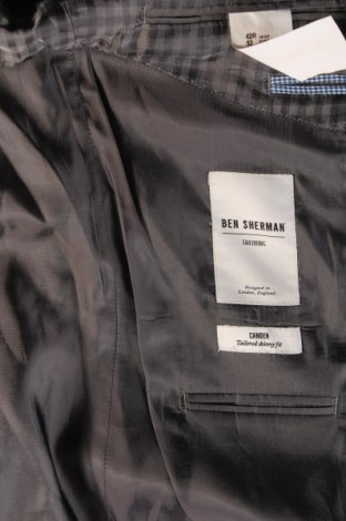 Ανδρικό σακάκι Ben Sherman, Μέγεθος L, Χρώμα Γκρί, Τιμή 45,24 €