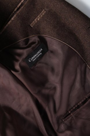 Ανδρικό σακάκι Commander, Μέγεθος XL, Χρώμα Καφέ, Τιμή 4,08 €