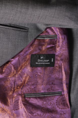 Ανδρικό σακάκι Dolzer, Μέγεθος M, Χρώμα Γκρί, Τιμή 7,12 €