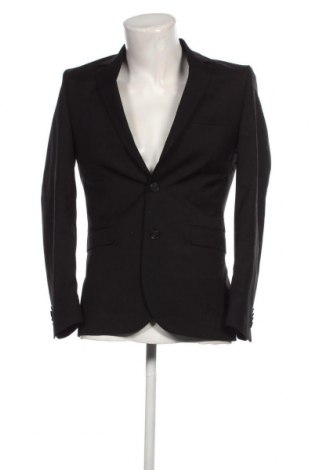 Мъжко сако H&M, Размер S, Цвят Черен, Цена 19,80 лв.
