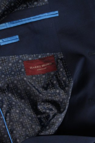 Ανδρικό σακάκι Harry Brown, Μέγεθος L, Χρώμα Μπλέ, Τιμή 21,00 €