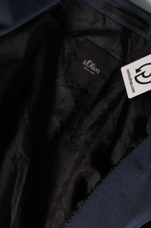 Ανδρικό σακάκι S.Oliver Black Label, Μέγεθος L, Χρώμα Μπλέ, Τιμή 23,07 €
