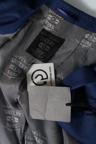 Pánske sako  Shelby & Sons, Veľkosť M, Farba Modrá, Cena  52,57 €