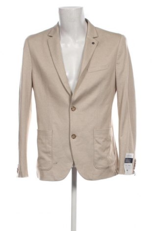 Ανδρικό σακάκι Tom Tailor, Μέγεθος L, Χρώμα  Μπέζ, Τιμή 35,31 €