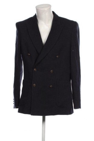 Ανδρικό σακάκι Zara, Μέγεθος L, Χρώμα Μπλέ, Τιμή 16,88 €