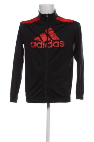 Ανδρική αθλητική ζακέτα Adidas, Μέγεθος S, Χρώμα Μαύρο, Τιμή 29,69 €