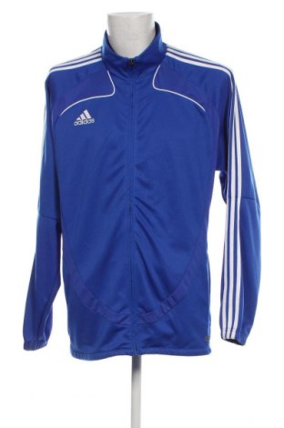 Bluză trening de bărbați Adidas, Mărime L, Culoare Albastru, Preț 157,89 Lei