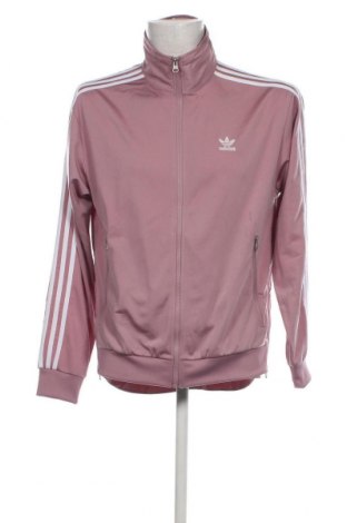 Мъжко спортно горнище Adidas, Размер M, Цвят Розов, Цена 108,00 лв.