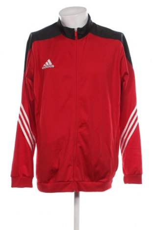 Мъжко спортно горнище Adidas, Размер XXL, Цвят Червен, Цена 48,00 лв.