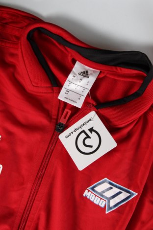 Ανδρική αθλητική ζακέτα Adidas, Μέγεθος S, Χρώμα Κόκκινο, Τιμή 29,69 €