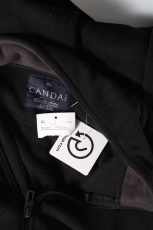 Bluză trening de bărbați Canda, Mărime XL, Culoare Negru, Preț 118,29 Lei