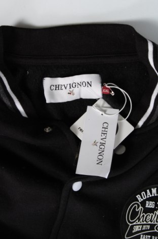 Ανδρική αθλητική ζακέτα Chevignon, Μέγεθος XXL, Χρώμα Μαύρο, Τιμή 43,42 €