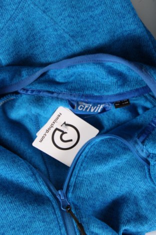 Bluză trening de bărbați Crivit, Mărime XL, Culoare Albastru, Preț 87,24 Lei