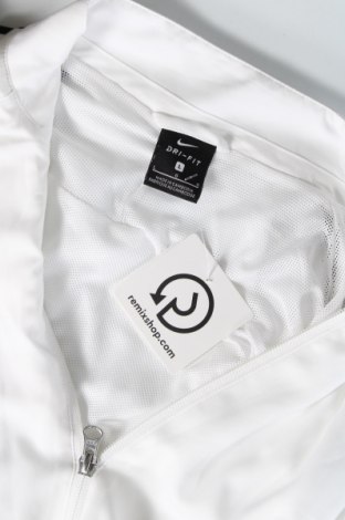 Ανδρική αθλητική ζακέτα Nike, Μέγεθος L, Χρώμα Λευκό, Τιμή 29,69 €