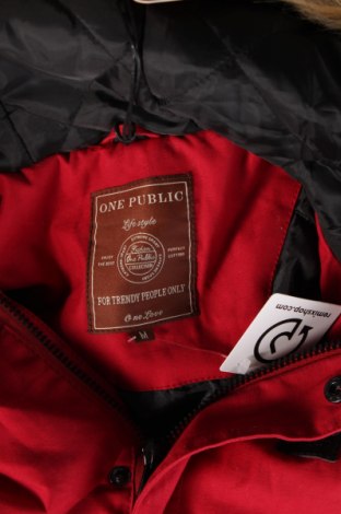 Pánska bunda , Veľkosť M, Farba Červená, Cena  17,76 €