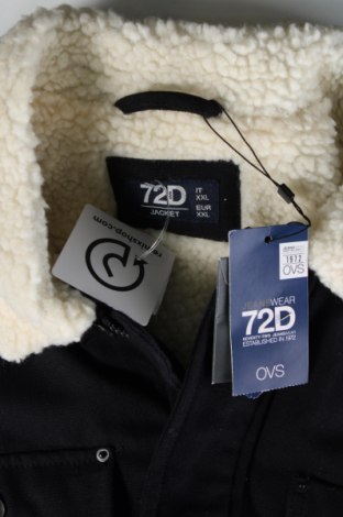Ανδρικό μπουφάν 72D, Μέγεθος XXL, Χρώμα Μαύρο, Τιμή 19,45 €