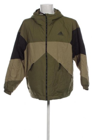 Ανδρικό μπουφάν Adidas, Μέγεθος XL, Χρώμα Πράσινο, Τιμή 59,38 €