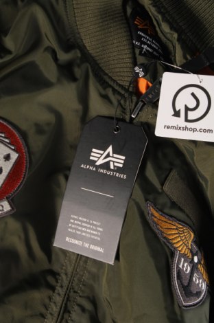 Férfi dzseki Alpha Industries, Méret M, Szín Zöld, Ár 57 075 Ft