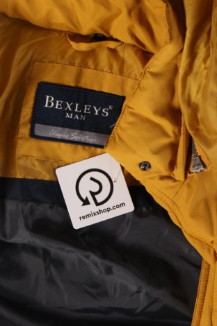 Ανδρικό μπουφάν Bexleys, Μέγεθος XL, Χρώμα Κίτρινο, Τιμή 27,40 €