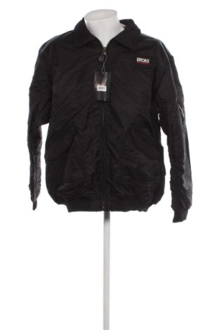 Ανδρικό μπουφάν Bronx, Μέγεθος XL, Χρώμα Μαύρο, Τιμή 153,19 €