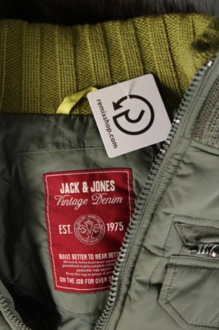Pánska bunda  Jack & Jones, Veľkosť L, Farba Zelená, Cena  20,96 €