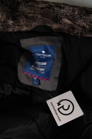 Ανδρικό μπουφάν Tom Tailor, Μέγεθος M, Χρώμα Μαύρο, Τιμή 36,31 €