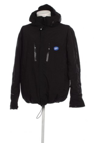 Ανδρικό μπουφάν για χειμερινά σπορ New Wave, Μέγεθος XL, Χρώμα Μαύρο, Τιμή 16,70 €