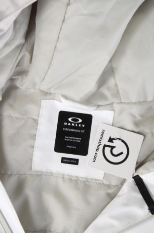 Ανδρικό μπουφάν για χειμερινά σπορ Oakley, Μέγεθος L, Χρώμα Λευκό, Τιμή 124,24 €